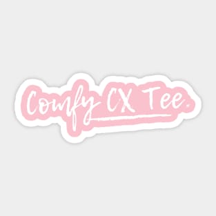 Comfy CX Tee Sticker